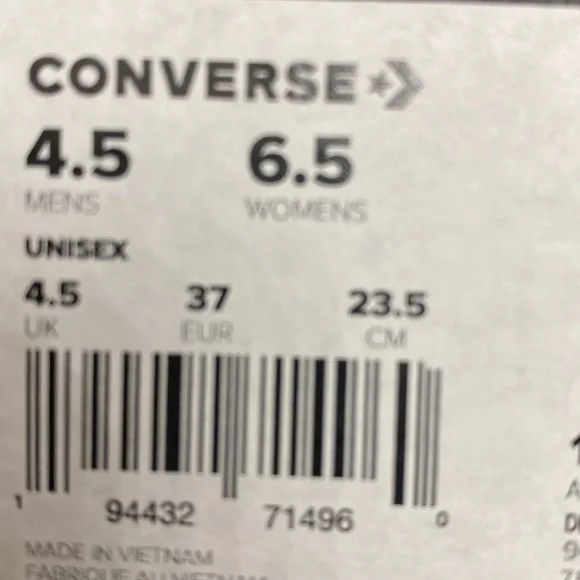 CONVERSE ALL STAR ⭐️ DISRUPT CX HIGH TOP BRAND NEW - Picture 10 of 10